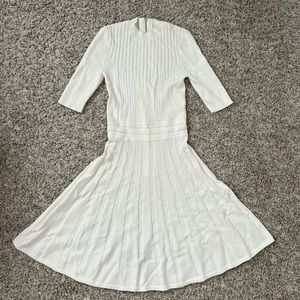 Ted Baker White Mini Skirt